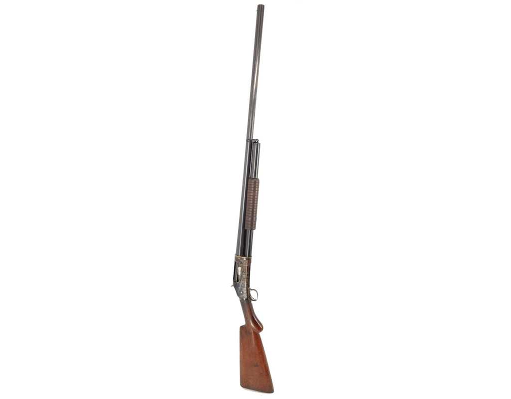 Armes d'Épaule Winchester Model 1897 12/70 Solid Frame 1902 Jaspage US - 1