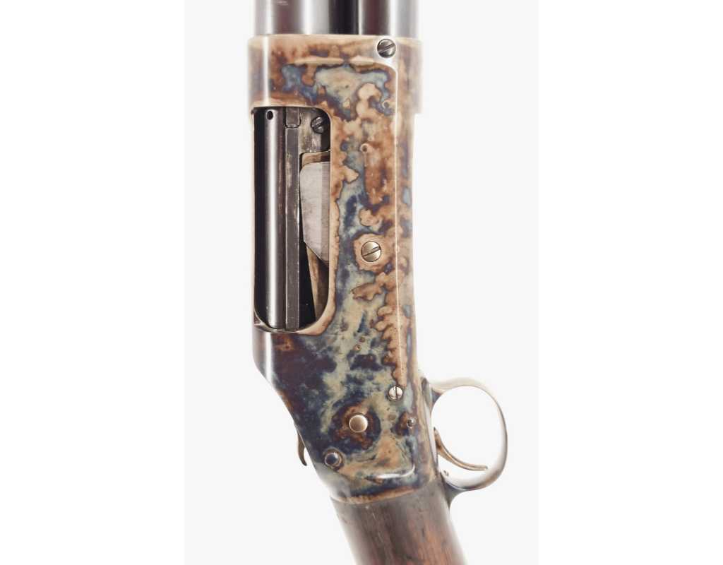 Armes d'Épaule Winchester Model 1897 12/70 Solid Frame 1902 Jaspage US - 5