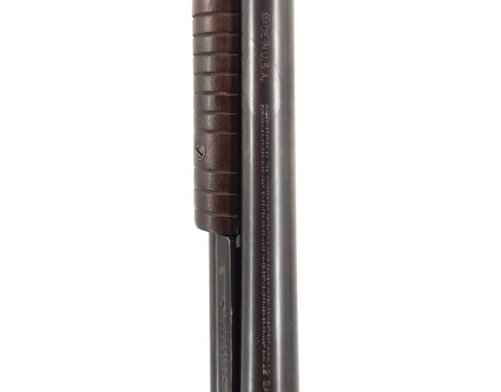 Armes d'Épaule Winchester Model 1897 12/70 Solid Frame 1902 Jaspage US - 6