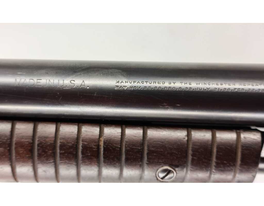 Armes d'Épaule Winchester Model 1897 12/70 Solid Frame 1902 Jaspage US - 18