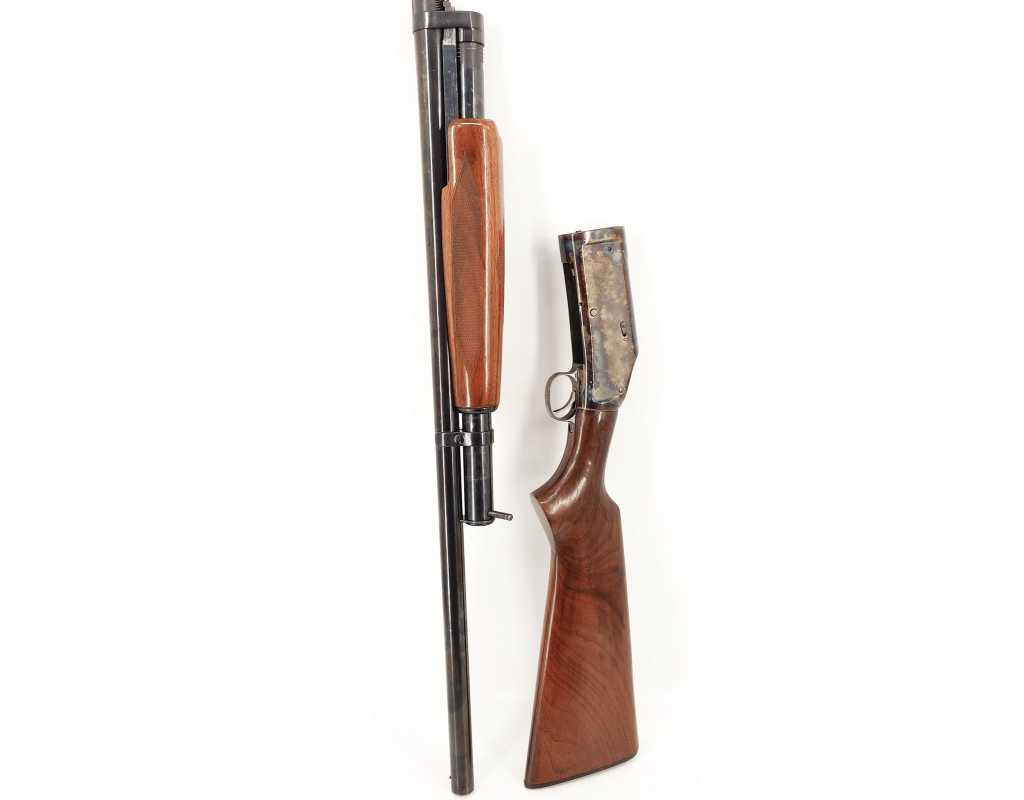 Armes d'Épaule Winchester Model 1897 12/70 Take Down 1925 Jaspage US - 21