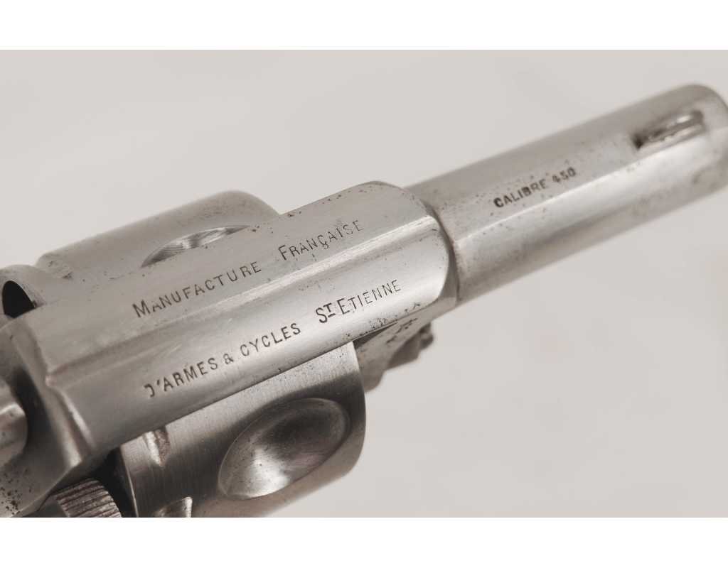Armes de Poing REVOLVER BULLDOG MANUFACTURE ARMES ET CYCLES DE SAINT-ETIENNE CALIBRE 450 - FRANCE 1880 - 4