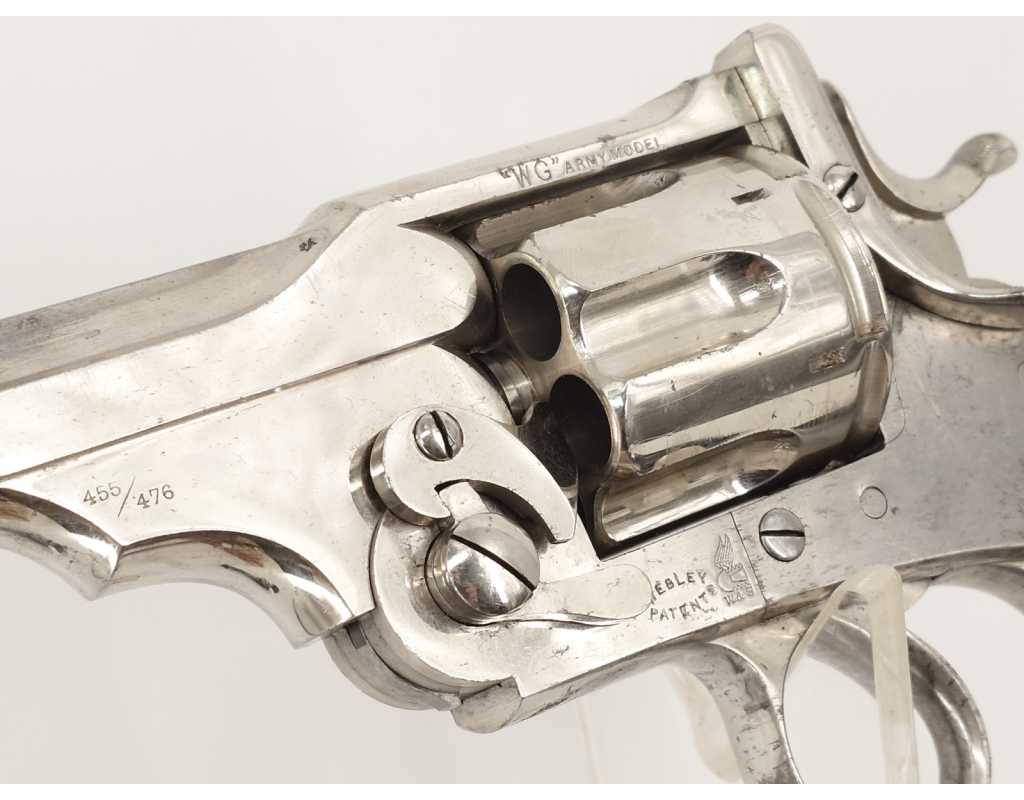 Armes de Poing REVOLVER P. WEBLEY & SON LONDON MODÈLE 1896 WG ARMY MODEL CAL. 45 LC LONG COLT 212520-22 - 7