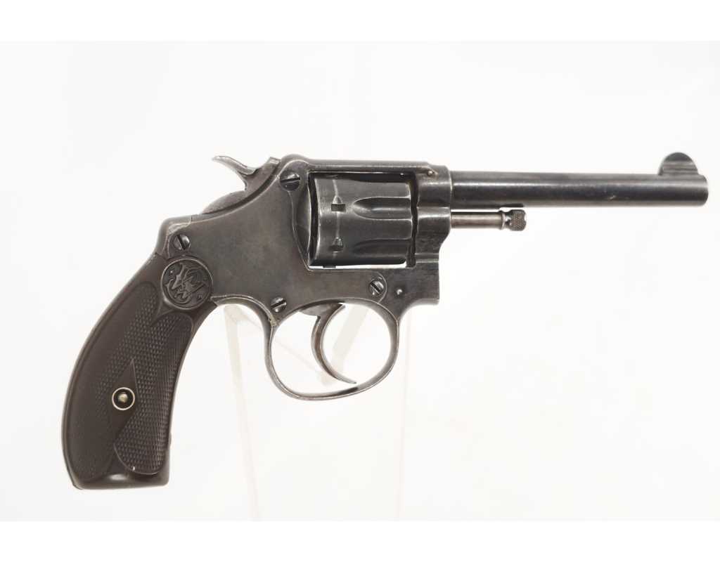 Armes de Poing REVOLVER LADY SMITH HAND EJECTOR 1ER MODÈLE 1899 / 1902 CALIBRE 22L / 5,5MM ANNULAIRE - USA XIXè 111189-17 - 5