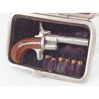 Armes de Poing RARE PORTE-MONNAIE PISTOLET LEFAUCHEUX CALIBRE 5MM À BROCHE - FRANCE / BELGIQUE XIXè 1550224-7 - 5