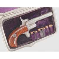 Armes de Poing RARE PORTE-MONNAIE PISTOLET LEFAUCHEUX CALIBRE 5MM À BROCHE - FRANCE / BELGIQUE XIXè 1550224-7 - 6