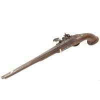 Armes de Poing IMPOSANT PISTOLET DE CAVALIER À SILEX SIGNÉ COULAUX DE VERO À MAICHE EN FRANCHE COMTÉ FRANCE 1720 - 1740 049880-1