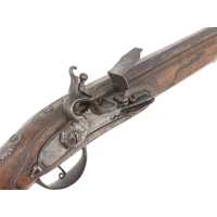 Armes de Poing IMPOSANT PISTOLET DE CAVALIER À SILEX SIGNÉ COULAUX DE VERO À MAICHE EN FRANCHE COMTÉ FRANCE 1720 - 1740 049880-1