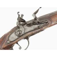 Armes de Poing IMPOSANT PISTOLET DE CAVALIER À SILEX SIGNÉ COULAUX DE VERO À MAICHE EN FRANCHE COMTÉ FRANCE 1720 - 1740 049880-1