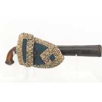 Armes de Poing IMPOSANT PISTOLET DE CAVALIER À SILEX SIGNÉ COULAUX DE VERO À MAICHE EN FRANCHE COMTÉ FRANCE 1720 - 1740 049880-1