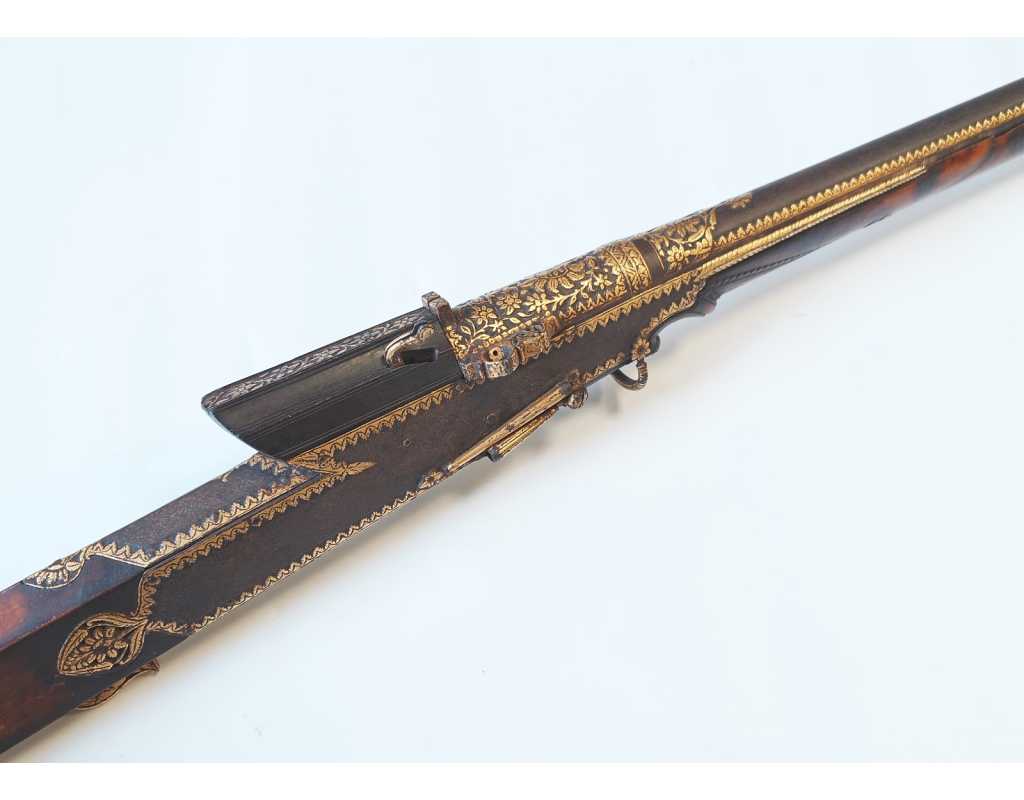 Armes d'Épaule FUSIL À MÈCHE INDIEN TORADAR INDO-PERSAN KOFTGARI - INDES XIXè 123474-53 - 15