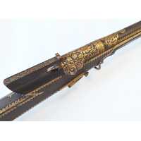 Armes d'Épaule FUSIL À MÈCHE INDIEN TORADAR INDO-PERSAN KOFTGARI - INDES XIXè 123474-53 - 3