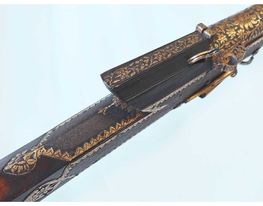 Armes d'Épaule FUSIL À MÈCHE INDIEN TORADAR INDO-PERSAN KOFTGARI - INDES XIXè 123474-53 - 16