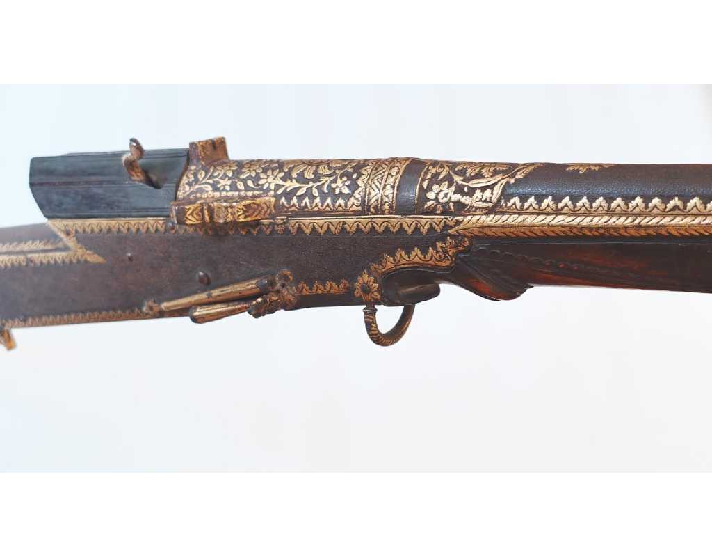 Armes d'Épaule FUSIL À MÈCHE INDIEN TORADAR INDO-PERSAN KOFTGARI - INDES XIXè 123474-53 - 17