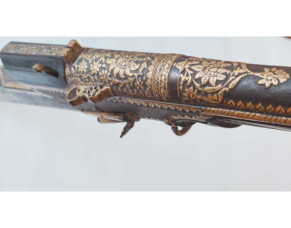 Armes d'Épaule FUSIL À MÈCHE INDIEN TORADAR INDO-PERSAN KOFTGARI - INDES XIXè 123474-53 - 7
