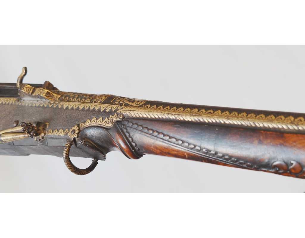 Armes d'Épaule FUSIL À MÈCHE INDIEN TORADAR INDO-PERSAN KOFTGARI - INDES XIXè 123474-53 - 8