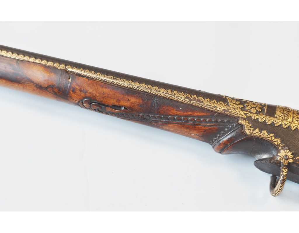 Armes d'Épaule FUSIL À MÈCHE INDIEN TORADAR INDO-PERSAN KOFTGARI - INDES XIXè 123474-53 - 11