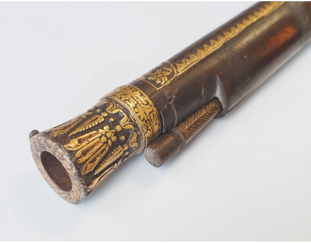 Armes d'Épaule FUSIL À MÈCHE INDIEN TORADAR INDO-PERSAN KOFTGARI - INDES XIXè 123474-53 - 9