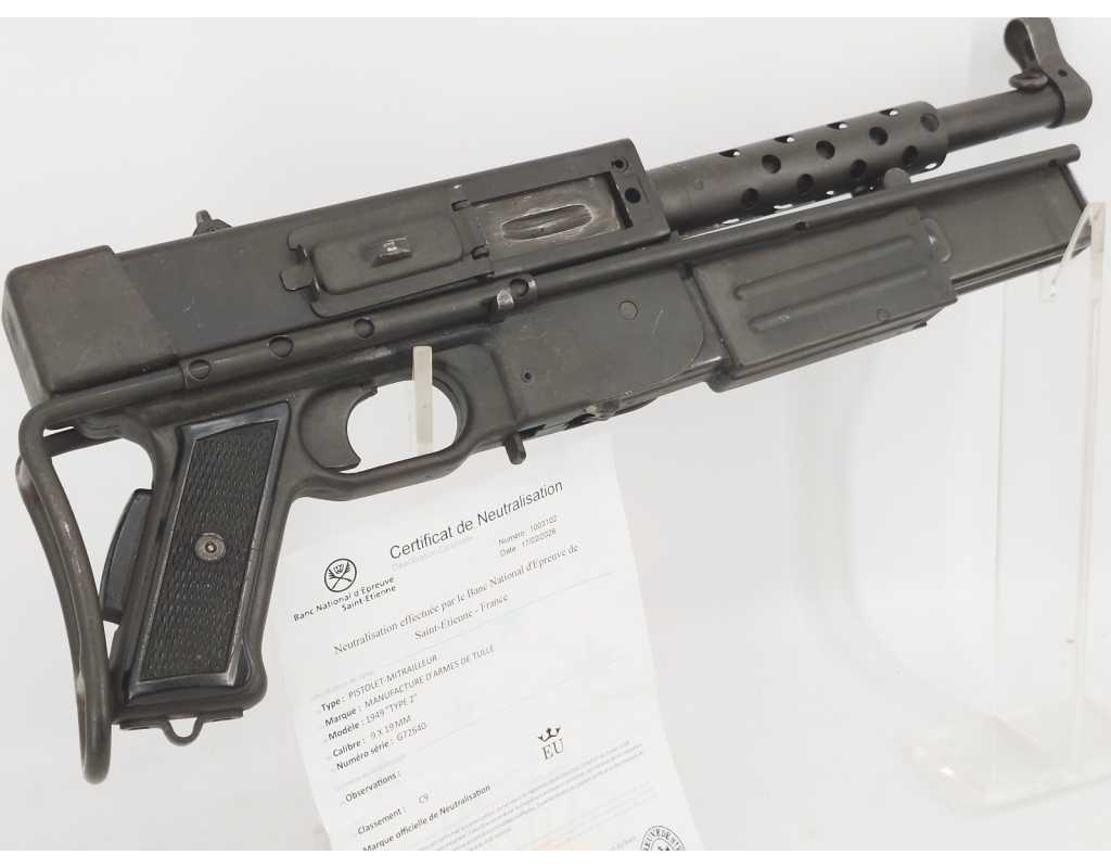 Armes Neutralisées PM MAT49 ARMÉE FRANCAISE NEUTRALISATION UE 2026 - 10
