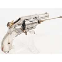 Armes de Poing FORT REVOLVER DE POCHE CALIBRE 38 SEMI-HAMMERLESS Finition LUXE par la Manufacture Liégeoise d’Armes à Feu - 3