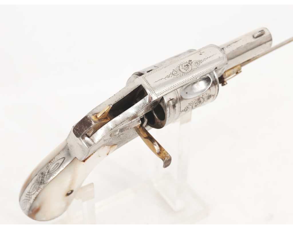 Armes de Poing FORT REVOLVER DE POCHE CALIBRE 38 SEMI-HAMMERLESS FINITION LUXE PAR - 4