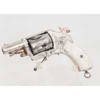 Armes de Poing FORT REVOLVER DE POCHE CALIBRE 38 SEMI-HAMMERLESS Finition LUXE par la Manufacture Liégeoise d’Armes à Feu - 5