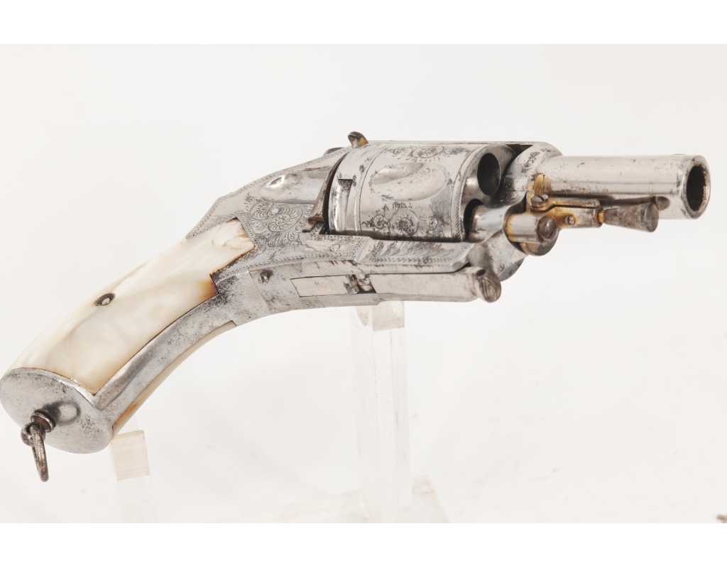 Armes de Poing FORT REVOLVER DE POCHE CALIBRE 38 SEMI-HAMMERLESS FINITION LUXE PAR - 7
