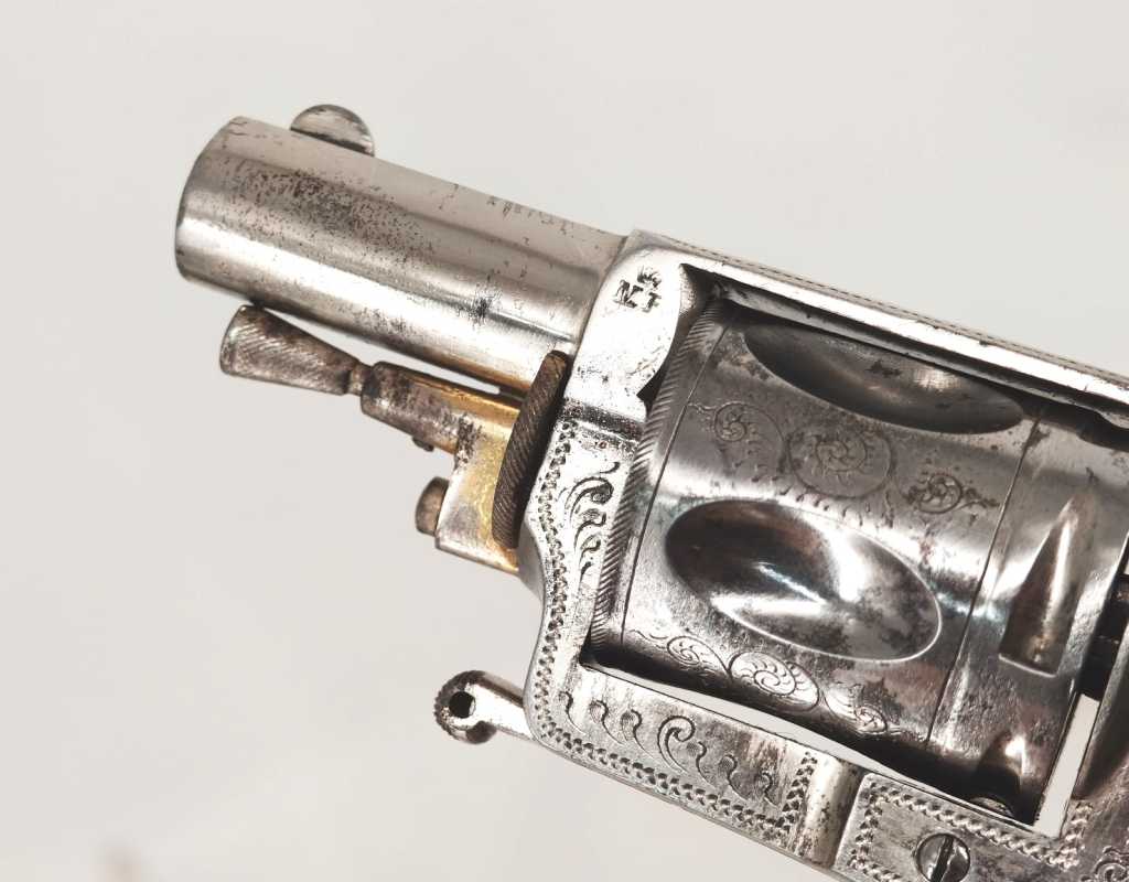 Armes de Poing FORT REVOLVER DE POCHE CALIBRE 38 SEMI-HAMMERLESS FINITION LUXE PAR - 8