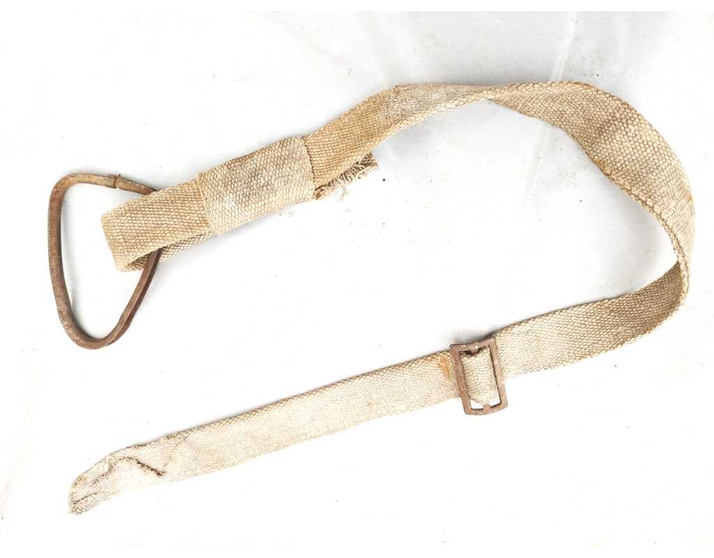 Militaria BRETELLE EN TOILE ERSATZ TRANSPORT DU FUSIL ANTI-CHAR TANKGEWEHR 1918 - WW1 ALLEMAGNE - 2