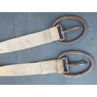 Militaria MG 08 BRETELLE EN TOILE ERSATZ TRANSPORT DE LA MITRAILLEUSE MAXIM MG08 WW1 ALLEMAGNE - 5