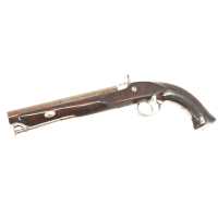 Armes de Poing PISTOLET DE TIR BRITANNIQUE ANDREWS BENJAMIN 1821-1826 ROS-ON-WYE HEREFORD - GB XIXè CALIBRE 17,6mm 1469-62-65 -