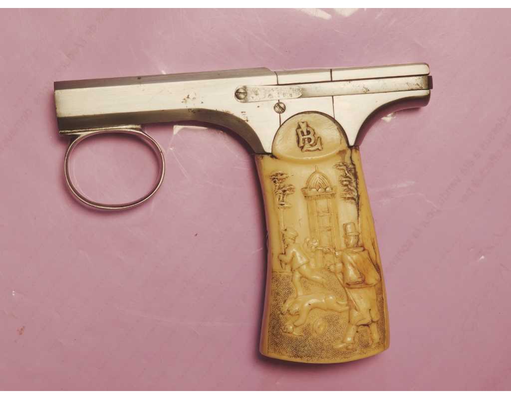 Armes de Poing PISTOLET À SYSTÈME BRUN LATRIGE Cal. 6mm - France XIXè - 6