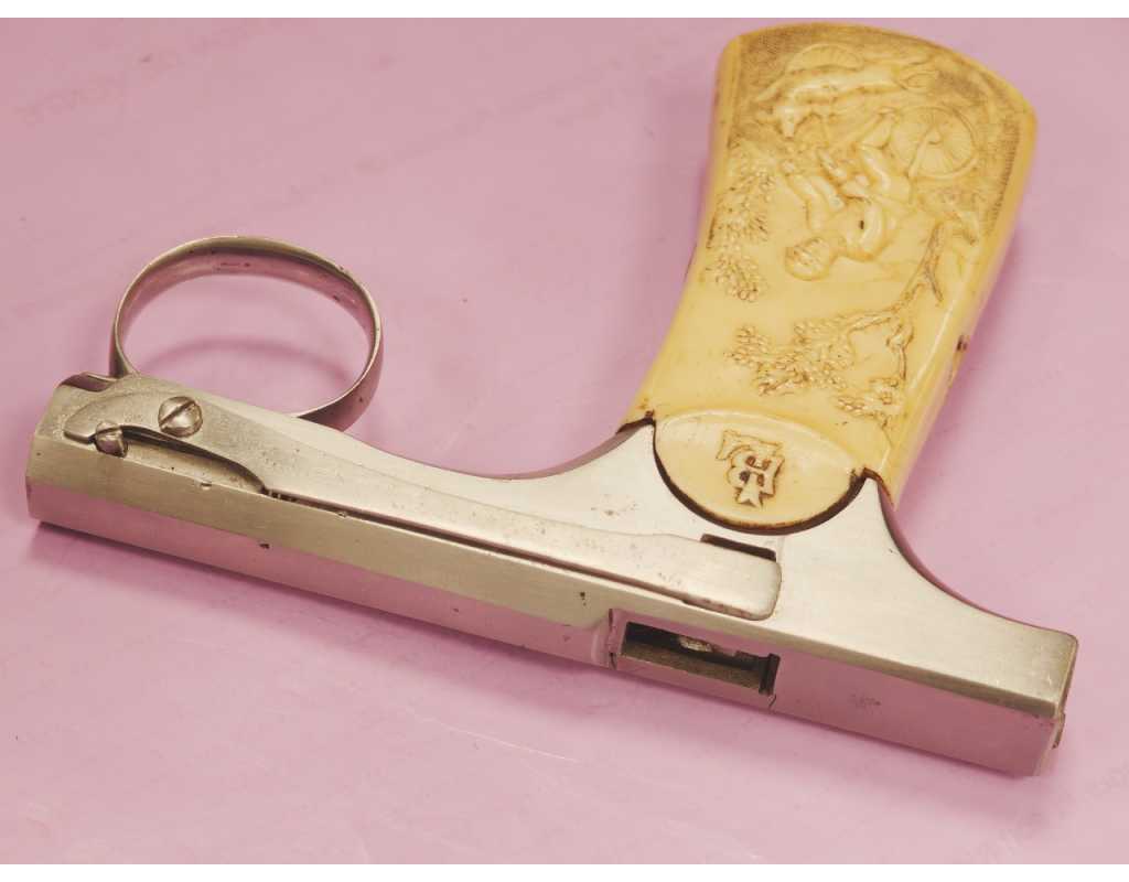 Armes de Poing PISTOLET À SYSTÈME BRUN LATRIGE Cal. 6mm - France XIXè - 5