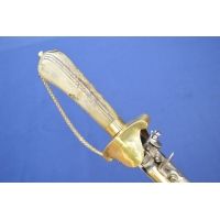 Armes Chasse DAGUE DE VÉNERIE COMBINÉE PISTOLET SILEX - France XVIIIè 06211 - 14