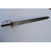 Armes Blanches SABRE DE BORD WALLONNE DU VICE-AMIRAL DES GALÈRES DU ROI aux Armes de la famille de Pontevès d'Agoult 1680 - Fran