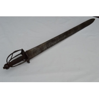 Armes Blanches SABRE DE BORD WALLONNE DU VICE-AMIRAL DES GALÈRES DU ROI aux Armes de la famille de Pontevès d'Agoult 1680 - Fran