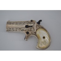 Catalogue Magasin PISTOLET REMINGTON DOUBLE DERRINGER LUXE Argenté Calibre 41 RIMFIRE - US XIXè {PRODUCT_REFERENCE} - 2