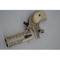 Catalogue Magasin PISTOLET REMINGTON DOUBLE DERRINGER LUXE Argenté Calibre 41 RIMFIRE - US XIXè {PRODUCT_REFERENCE} - 18