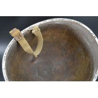 Militaria CASQUE US M1 A1 TROUPES FRANCAISES RESISTANTE VOSGES HIVER 1944 INSIGNE SECTION CIRCULATION - USA / FRANCE Seconde Gue