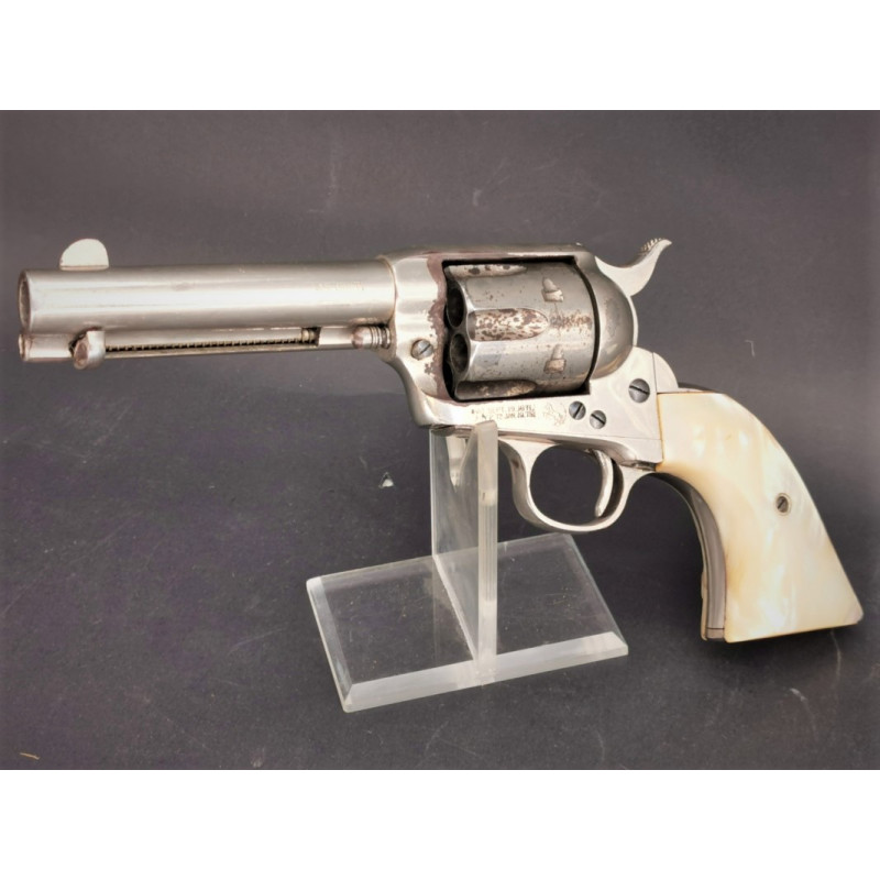 Catalogue Magasin REVOLVER COLT SAA SINGLE ACTION ARMY MODEL 1873 de 1899 Calibre 45LC Long Colt - USA XIXè N°185807 - 1