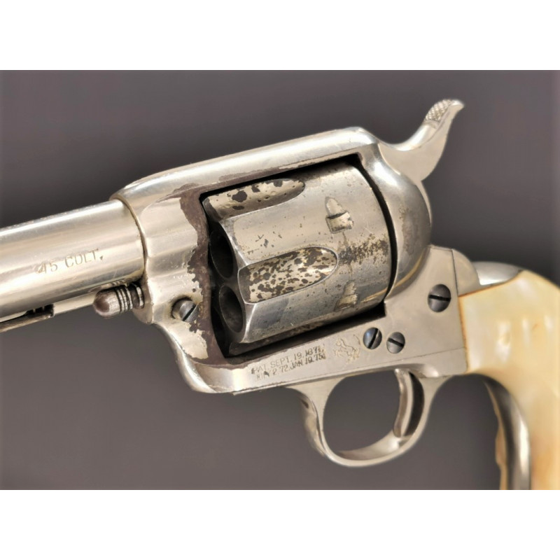 Catalogue Magasin REVOLVER COLT SAA SINGLE ACTION ARMY MODEL 1873 de 1899 Calibre 45LC Long Colt - USA XIXè N°185807 - 2