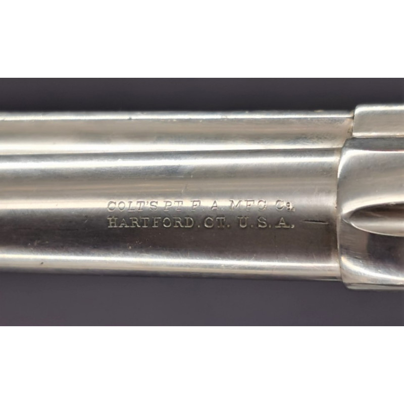 Catalogue Magasin REVOLVER COLT SAA SINGLE ACTION ARMY MODEL 1873 de 1899 Calibre 45LC Long Colt - USA XIXè N°185807 - 12