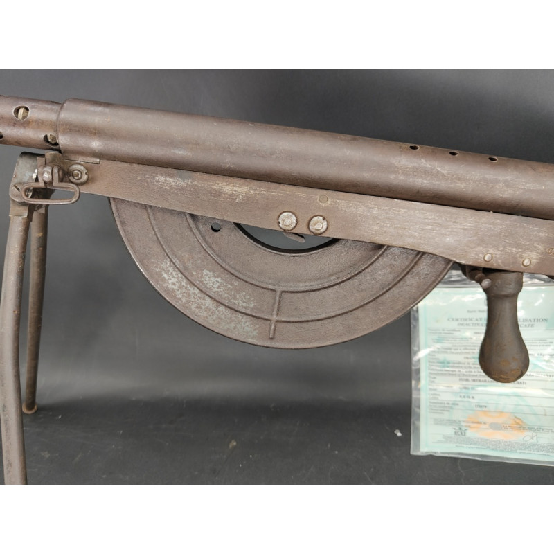 Armes Neutralisées FUSIL MITRAILLEUR WW1 FM CHAUCHAT CRSG 1915 DESACTIVE NEUTRA 2021 - France 1er Guerre Mondiale - 4