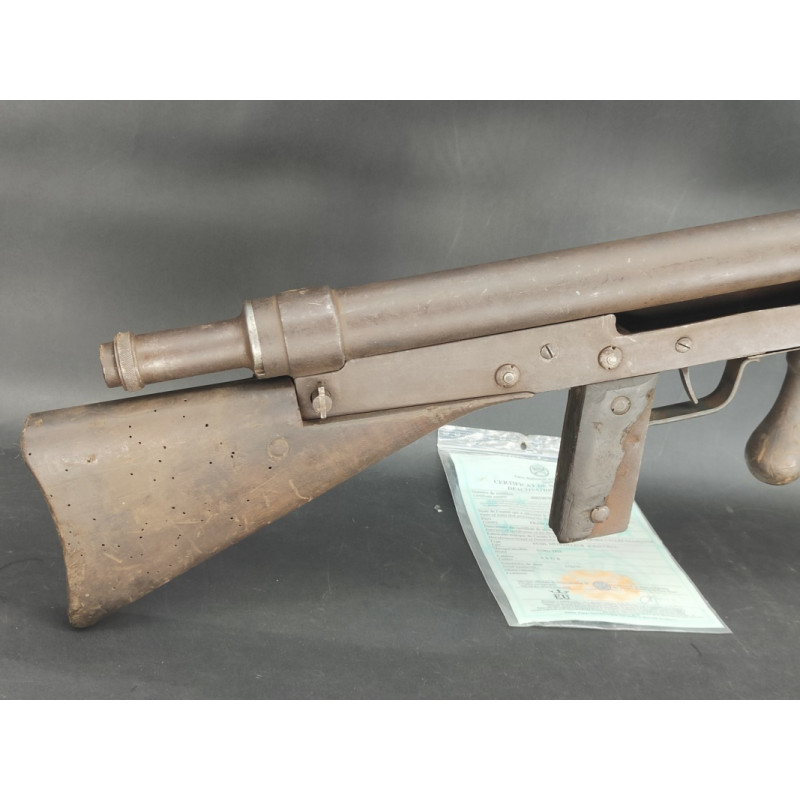 Armes Neutralisées FUSIL MITRAILLEUR WW1 FM CHAUCHAT CRSG 1915 DESACTIVE NEUTRA 2021 - France 1er Guerre Mondiale - 9