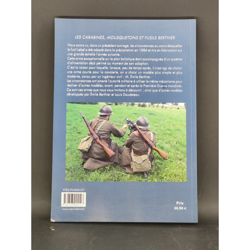 Documentation LES CARABINES ET FUSILS BERTHIER Jean Huon & Alain Barrellier - 1