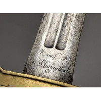 Armes Blanches GLAIVE D'ARTILLERIE A PIED MODELE 1816 modifié 1830 Mre Royale du Klingenthal Oct 1817  VERSAILLES - France Resta