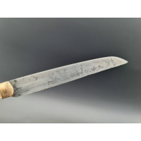 Couteaux Anciens & Divers PETIT COUTEAU PLIANT DE VOYAGE OR & NACRE 18è - FRANCE XVIIIè DIRECTOIRE & PREMIER EMPIRE {PRODUCT_REF
