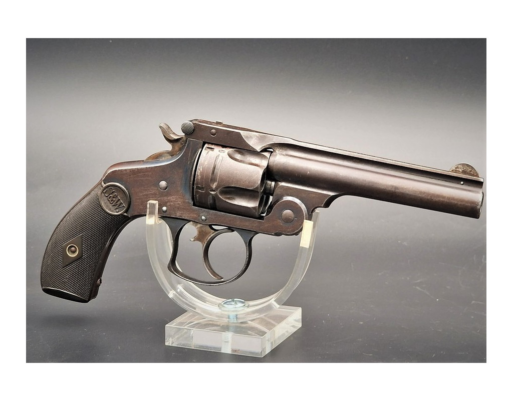 Handguns REVOVLER SMITH ET WESSON 1880 MODEL 2 SIMPLE & DOUBLE ACTION CALIBRE 38 S&W  -  USA XIXè {PRODUCT_REFERENCE} - 1