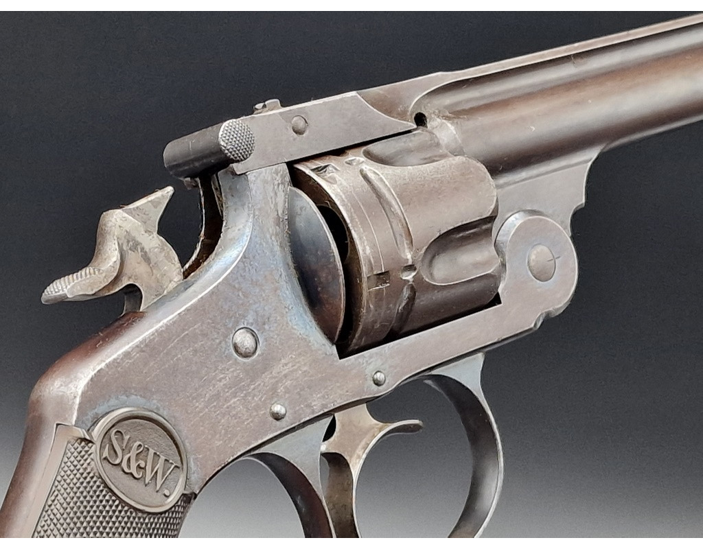 Handguns REVOVLER SMITH ET WESSON 1880 MODEL 2 SIMPLE & DOUBLE ACTION CALIBRE 38 S&W  -  USA XIXè {PRODUCT_REFERENCE} - 3