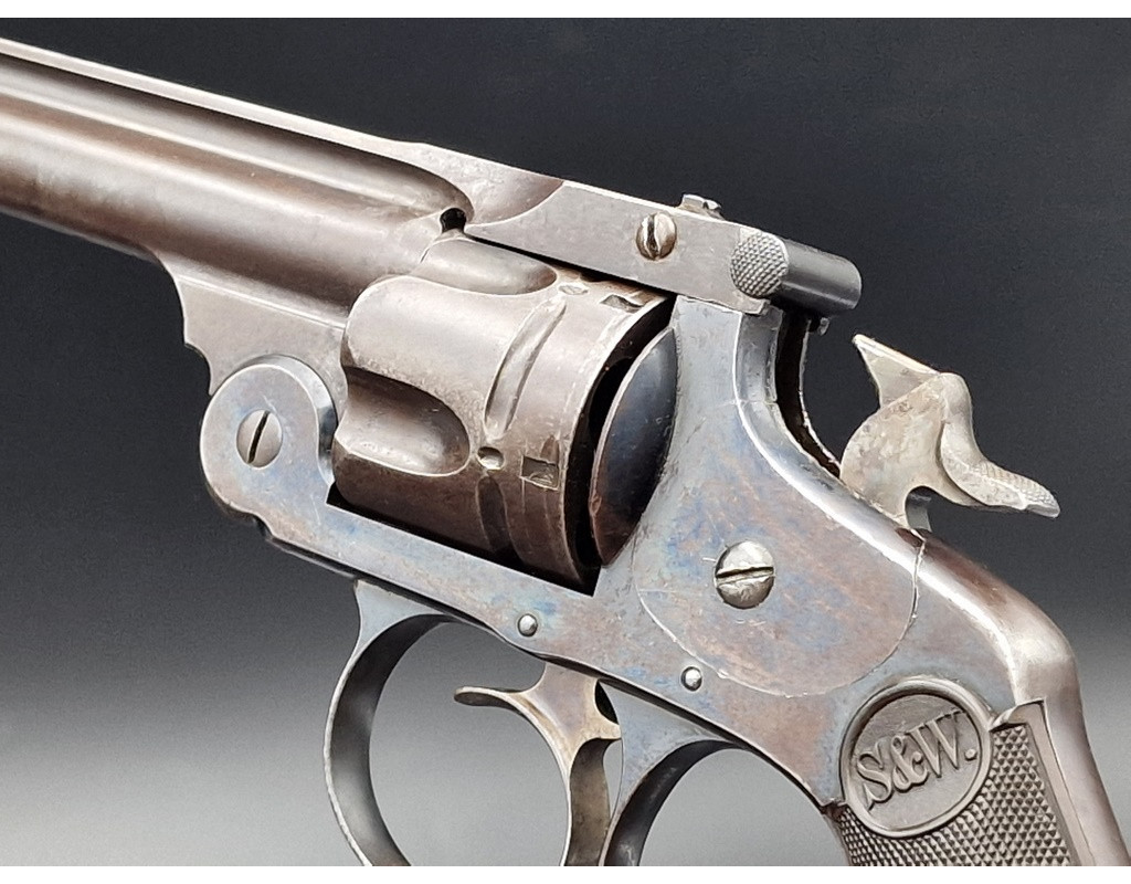 Handguns REVOVLER SMITH ET WESSON 1880 MODEL 2 SIMPLE & DOUBLE ACTION CALIBRE 38 S&W  -  USA XIXè {PRODUCT_REFERENCE} - 13